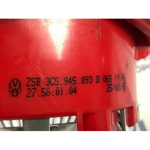 Фонарь крышки багажника левый Volkswagen Passat B6 SN 2005-2010 3C5945093D